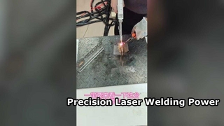 Trình diễn vận hành máy hàn laser