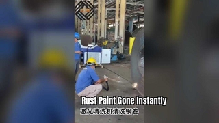 Máy tẩy rỉ sét Laser Cleaner 1KW 2KW